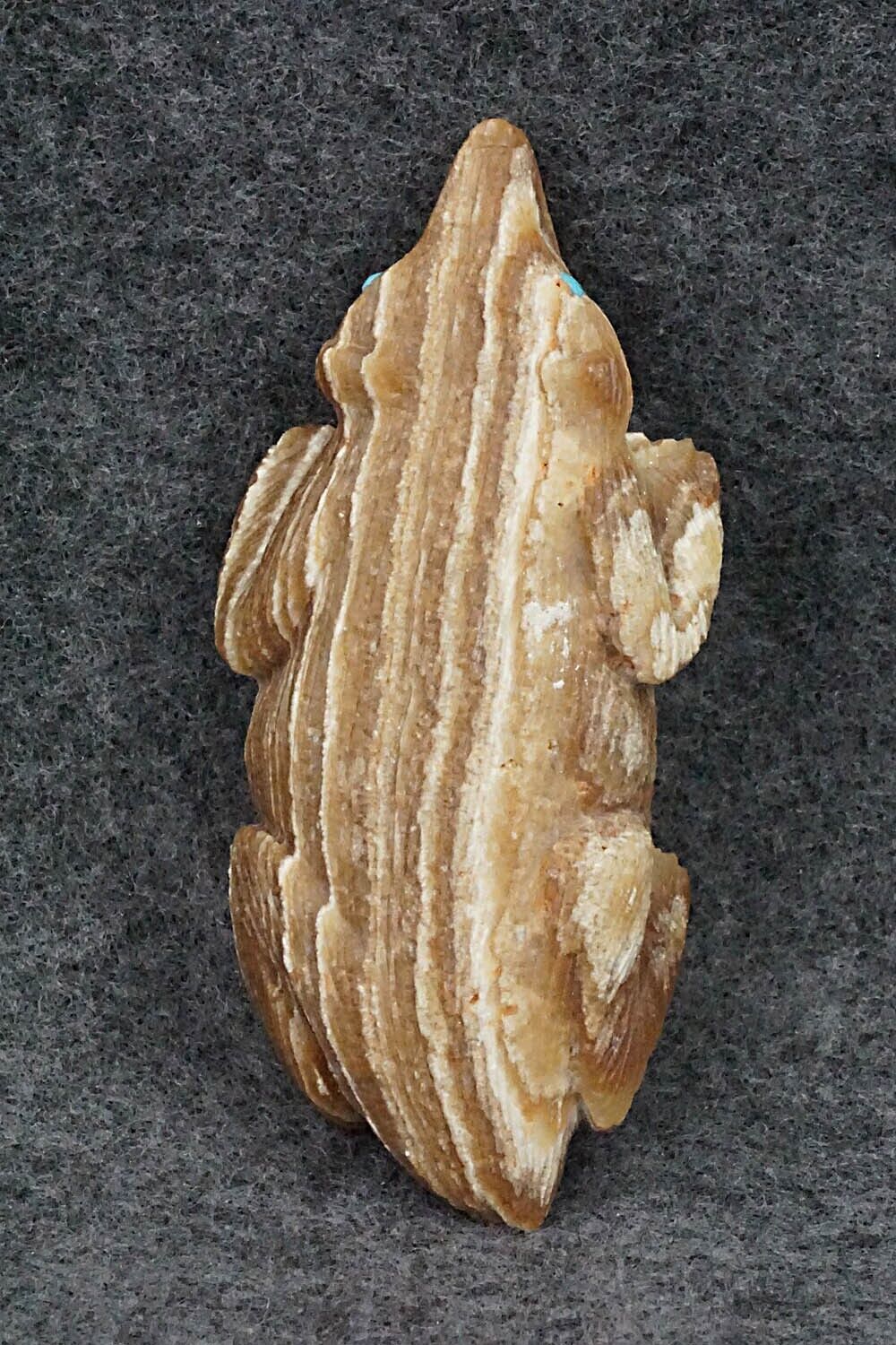 Badger Zuni Fetish Carving - Calvin Weeka