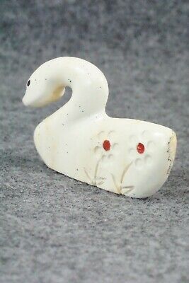 Swan Zuni Fetish Carving - Cheryl Beyuka