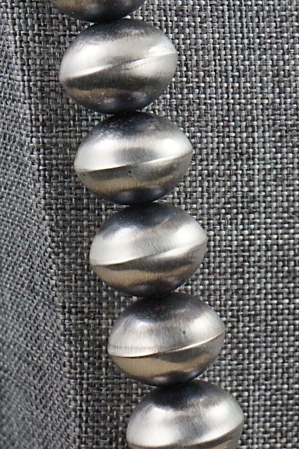 Sterling Silver Navajo Pearl Necklace - Jan Mariano