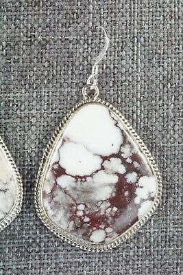Wild Horse & Sterling Silver Earrings - Annie Spencer