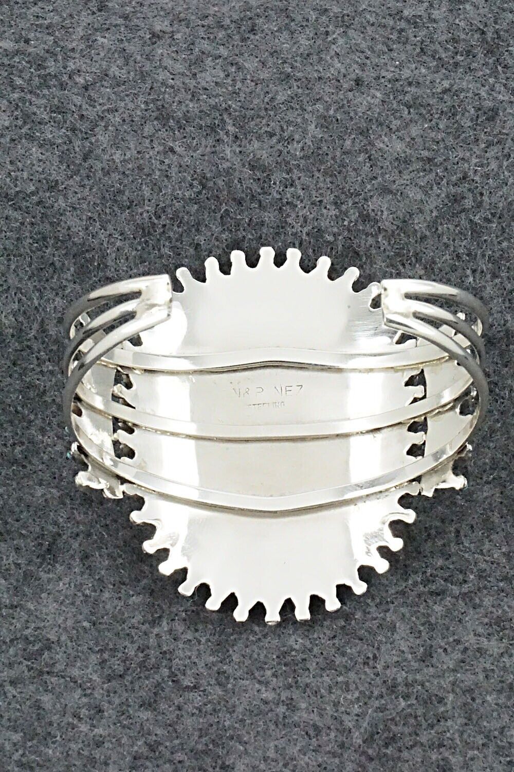 Turquoise & Sterling Silver Bracelet - Nathaniel Nez