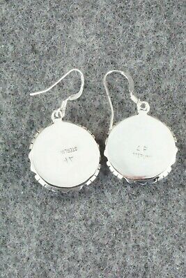 Turquoise & Sterling Silver Earrings - Amos Begay