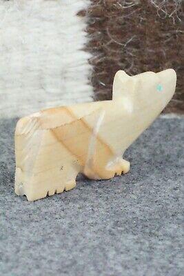 Bear Zuni Fetish Carving - Georgia Quandelacy - High Lonesome Trading