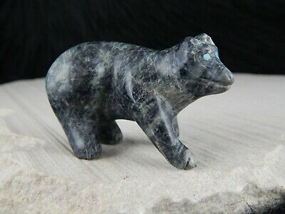 Bear Zuni Fetish Carving - Calvin Weeka - High Lonesome Trading