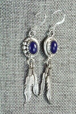 Lapis and Sterling Silver Earrings - Mark Davis