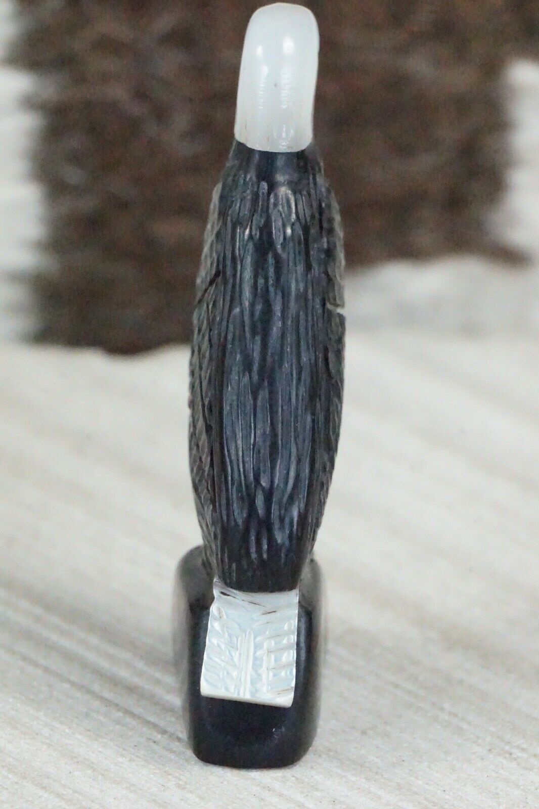 Eagle Zuni Fetish Carving - Darrin Boone - High Lonesome Trading