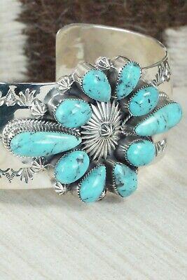 Turquoise & Sterling Silver Bracelet - Jimson Belin - High Lonesome Trading