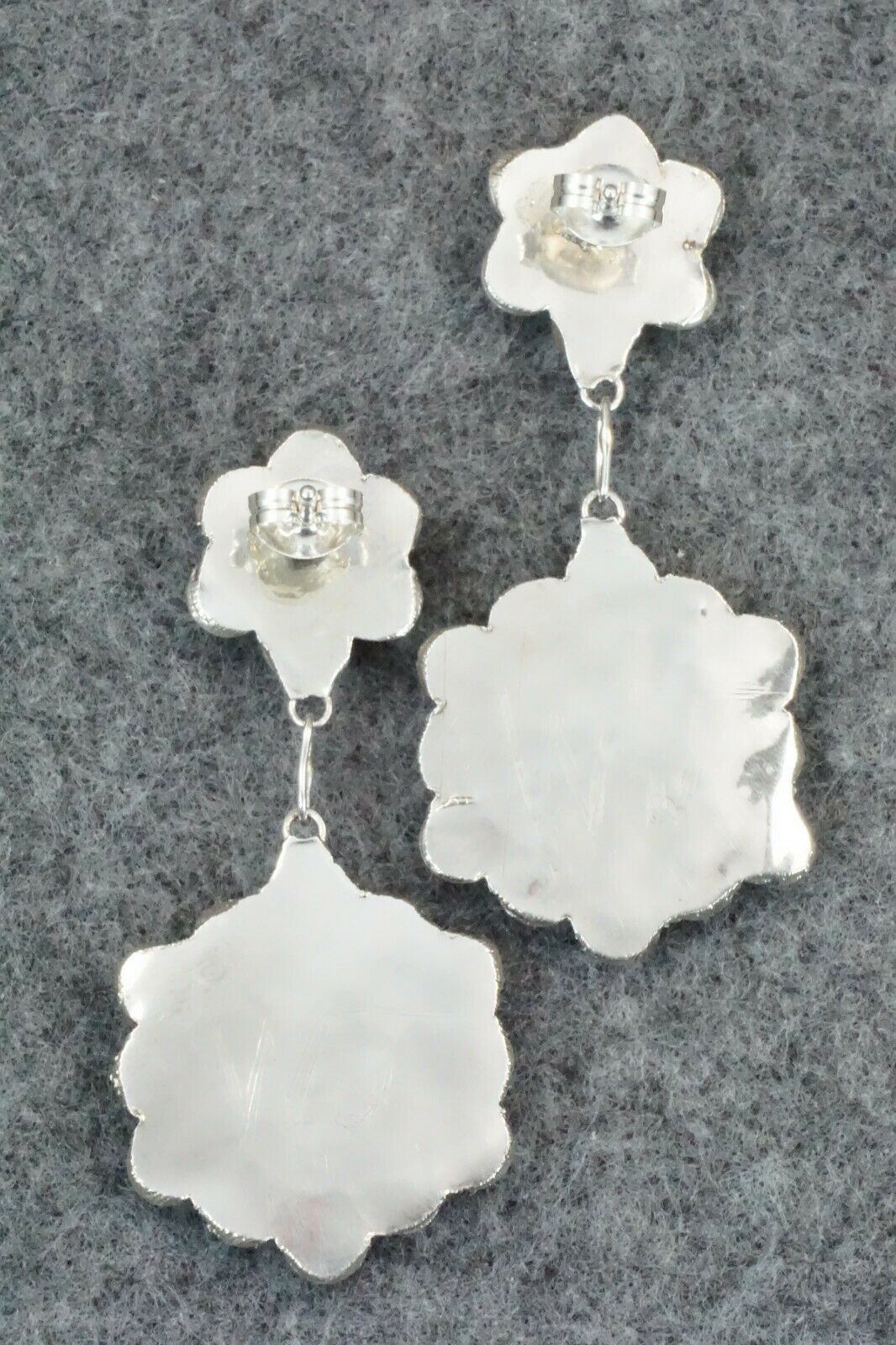 Turquoise & Sterling Silver Earrings - Waylon Johnson