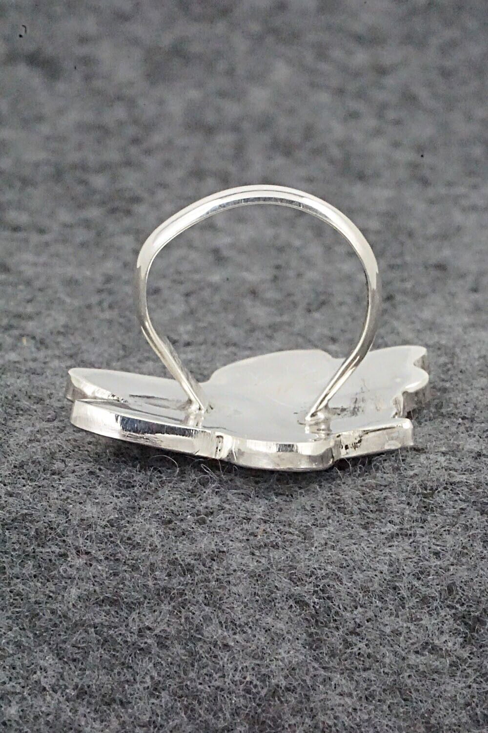 Multi Stone & Sterling Silver Ring - Lenora Gia - Size 6.5