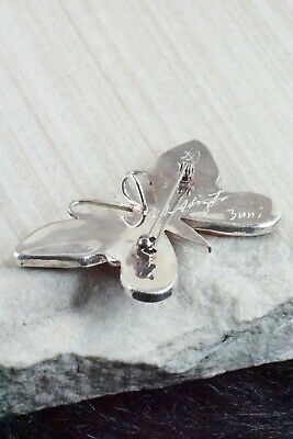 Multi Stone and Sterling Silver Inlay Pendant & Pin - Angus Ahiyite