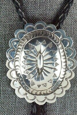 Sterling Silver Bolo Tie - Carson Blackgoat