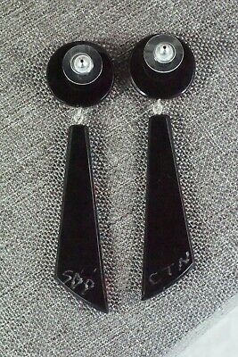 Multi Stone Inlay & Sterling Silver Earrings - Chris T. Nieto - Santo Domingo