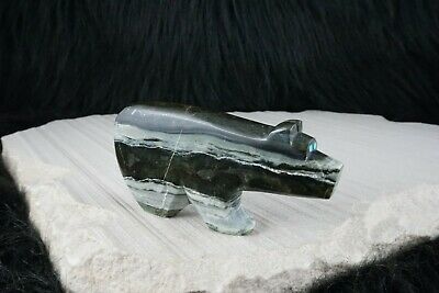 Bear Zuni Fetish Carving - Bernard Laiwakete - High Lonesome Trading