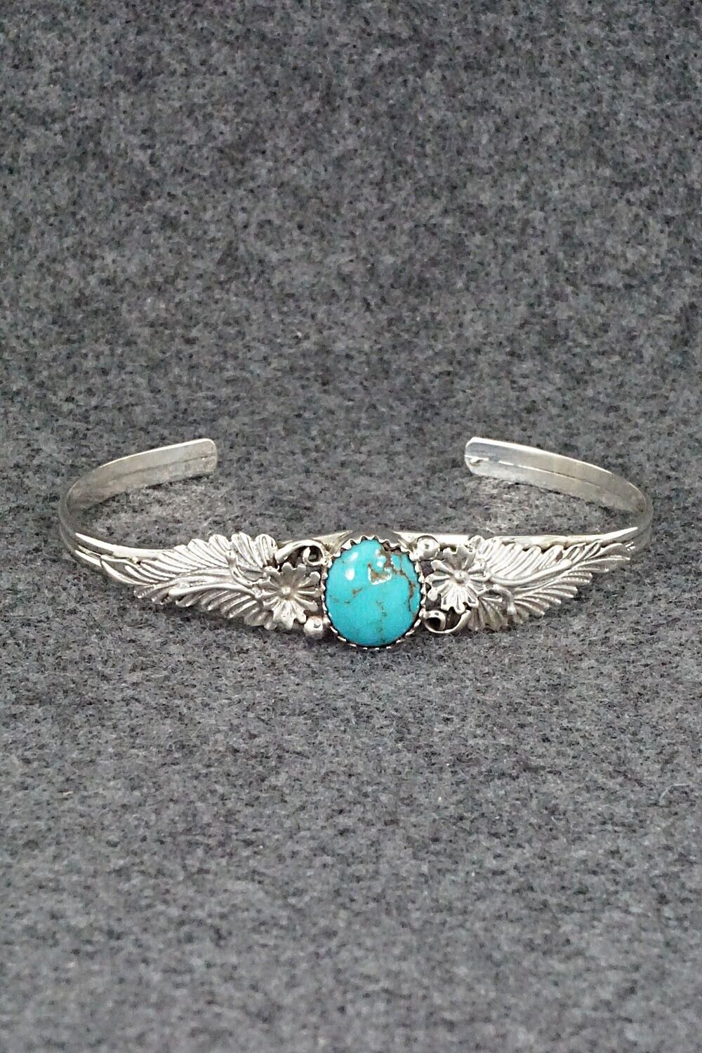 Turquoise & Sterling Silver Bracelet - Harris Largo