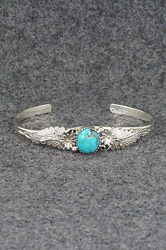 Turquoise & Sterling Silver Bracelet - Harris Largo