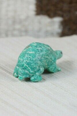 Turtle Zuni Fetish Carving - Lance Cheama - High Lonesome Trading