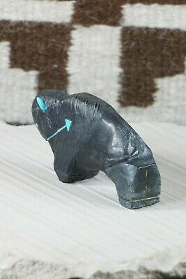Buffalo Zuni Fetish Carving - Kevin Quam - High Lonesome Trading