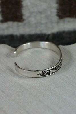Sterling Silver Bracelet - Bruce Morgan - Navajo - High Lonesome Trading