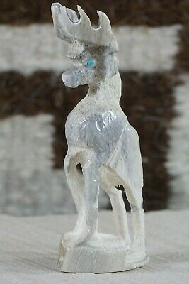 Deer Zuni Fetish Carving - Jerrold Lahaleon - High Lonesome Trading
