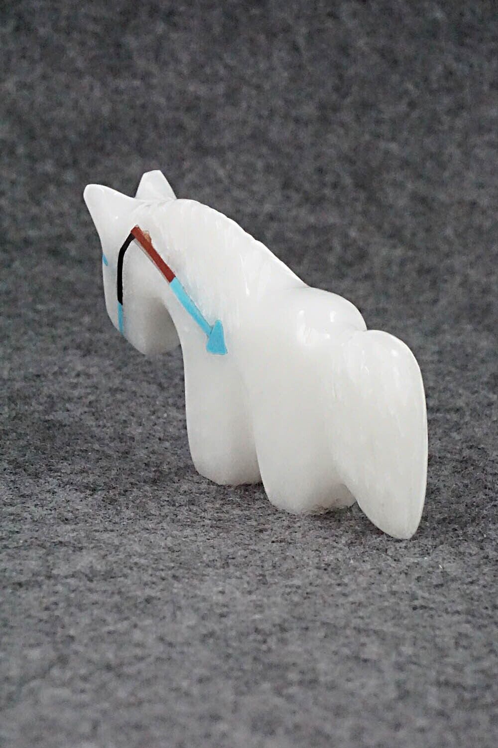 Horse Zuni Fetish Carving - Rodney Laiwakete