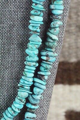 Turquoise & Sterling Silver Necklace - Navajo