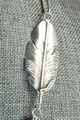 Sterling Silver Feather Necklace - Ben Begay