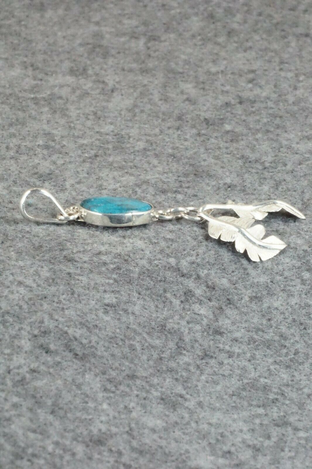 Turquoise & Sterling Silver Pendant - Tammy Deysee