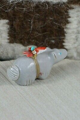 Bear Zuni Fetish Carving - Peter Gasper - High Lonesome Trading