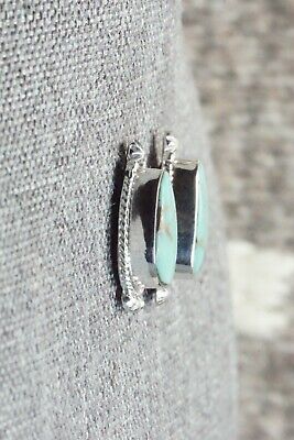 Turquoise & Sterling Silver Earrings - Louise Joe