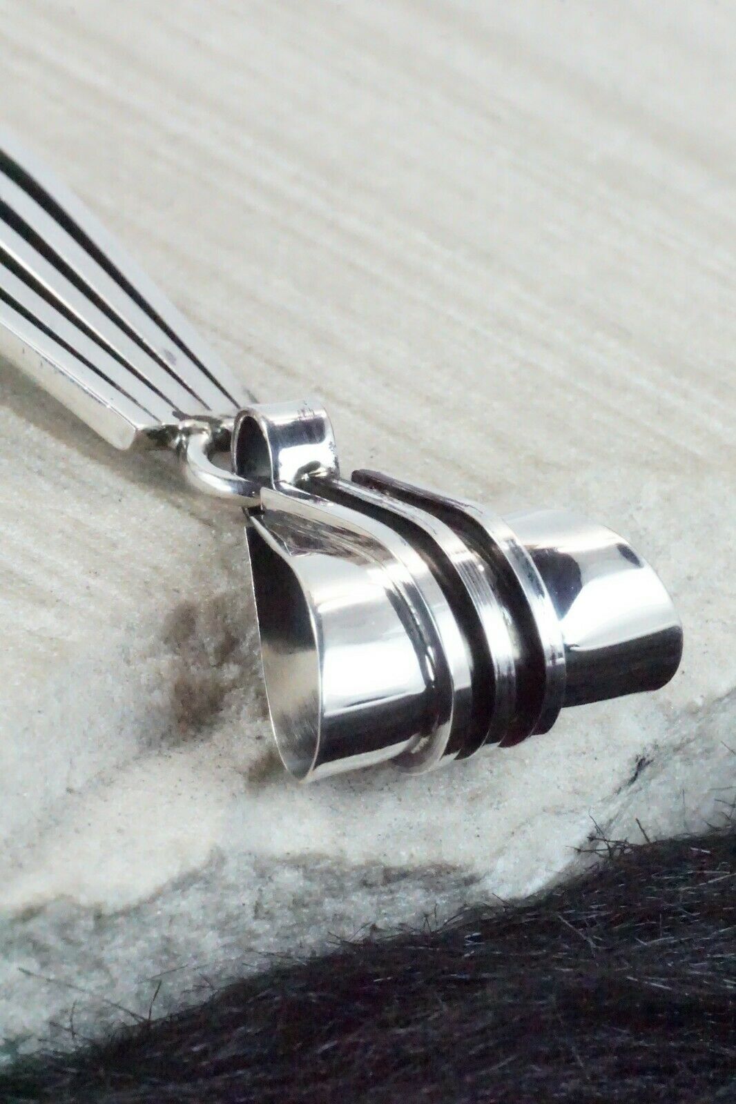Sterling Silver Pendant - Tom Hawk