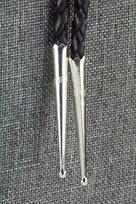 Turquoise, Coral & Sterling Silver Bolo Tie - Wilbur Myers