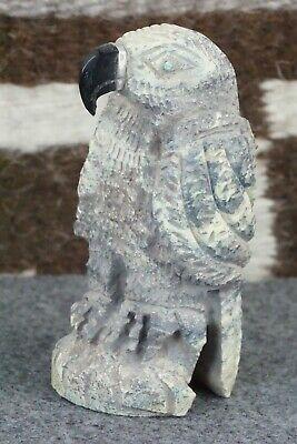 Eagle Zuni Fetish Carving - Jon Quam - High Lonesome Trading
