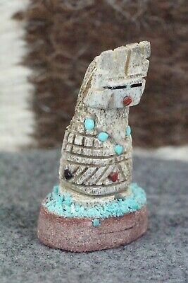 Corn Maiden Zuni Fetish Carving - Carl Etsate - High Lonesome Trading