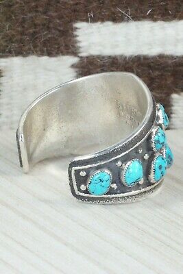 Turquoise & Sterling Silver Bracelet - Delbert Arviso