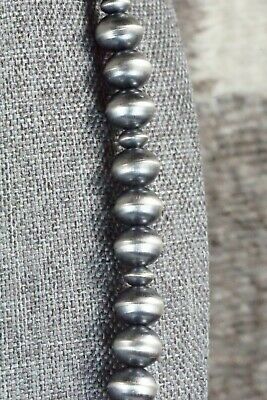Sterling Silver Navajo Pearl Necklace - Preston Haley