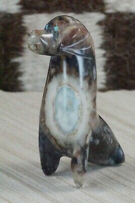 Seal Zuni Fetish Carving - Todd Etsate