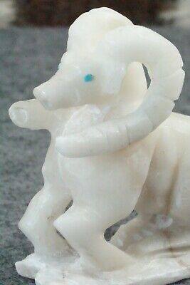 Ram Zuni Fetish Carving - Jerrold Lahaleon