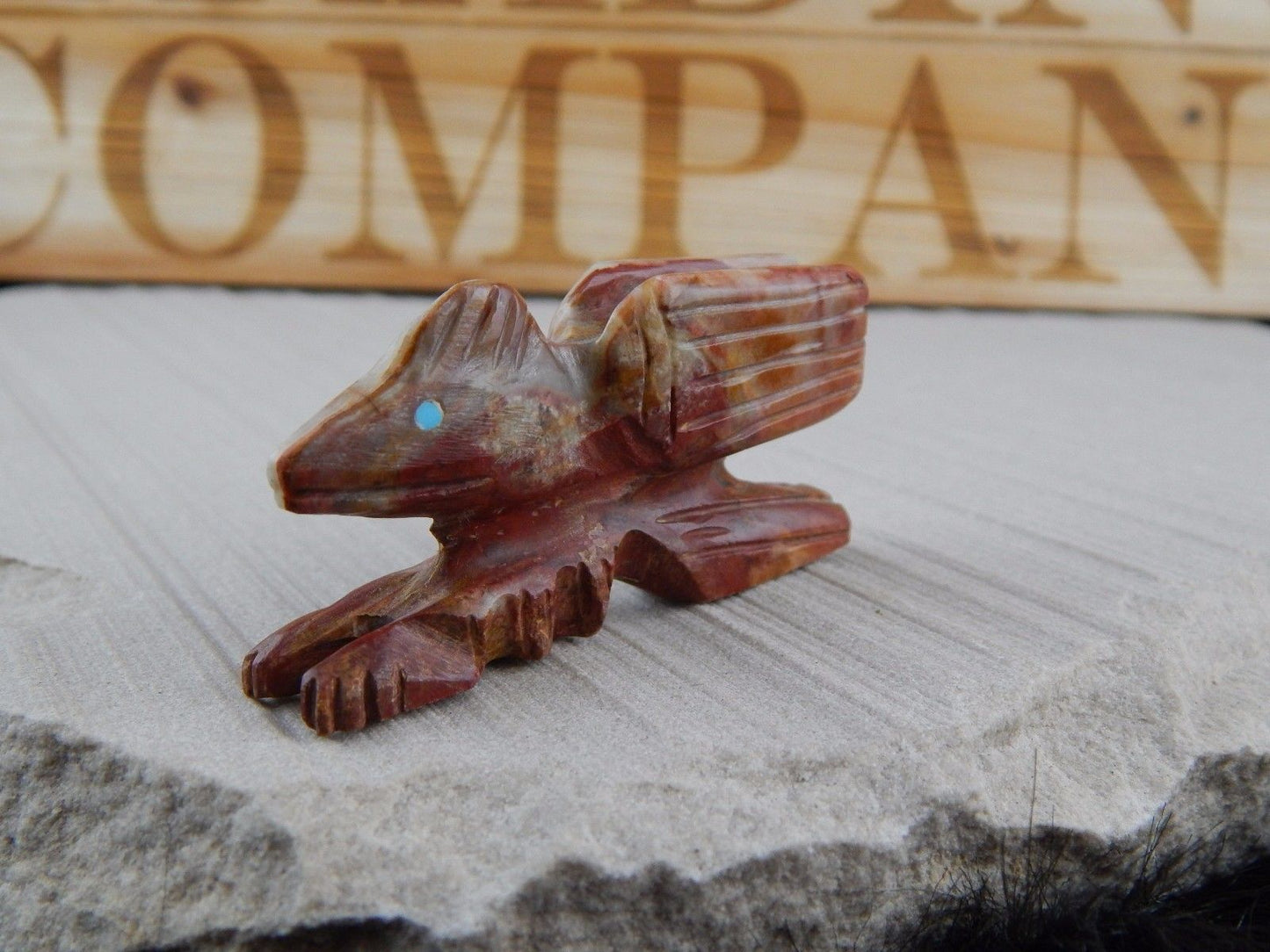Bird Zuni Fetish Carving - Cody Cheama - High Lonesome Trading
