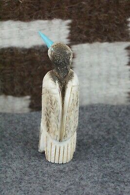 Humming Bird Zuni Fetish Carving - Brandon Phillips