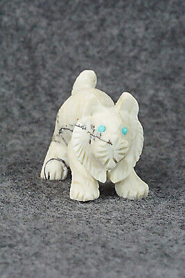 Bobcat Toad Zuni Fetish Carving - Wilfred Cheama