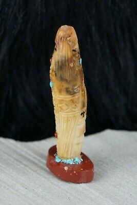 Corn Maiden Zuni Fetish Carving - Sandra Quandelacy - High Lonesome Trading