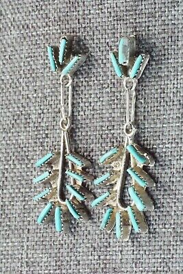 Turquoise & Sterling Silver Earrings - Arlene Quam
