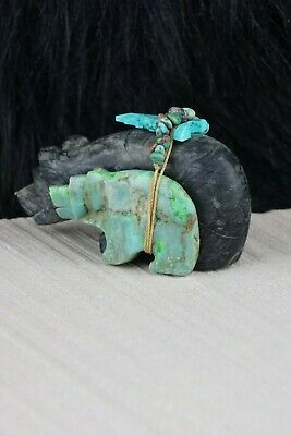 Bear Zuni Fetish Carving - Douglas Martza - High Lonesome Trading