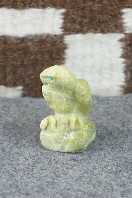 Eagle Zuni Fetish Carving - Wilfred Cheama