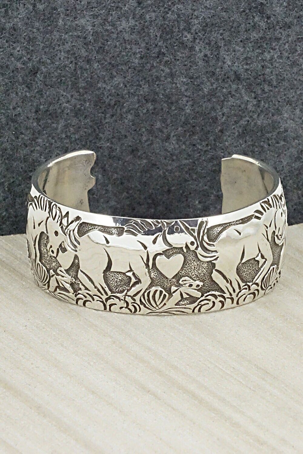 Sterling Silver Bracelet - Lloyd Becenti