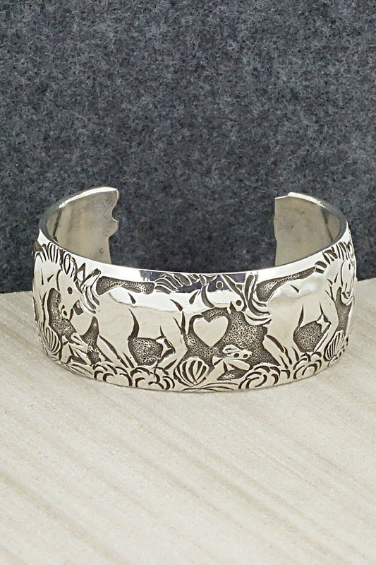 Sterling Silver Bracelet - Lloyd Becenti