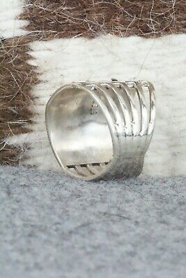 White Buffalo & Sterling Silver Ring - Andrew Enrico - Size 7.25