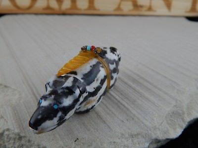 Bear Zuni Fetish Carving - Peter Gasper - High Lonesome Trading