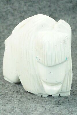 Buffalo Zuni Fetish Carving - Gilbert Lonjose