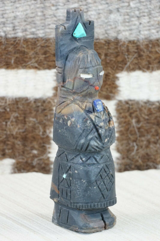 Corn Maiden Zuni Fetish Carving - Jon Quam
